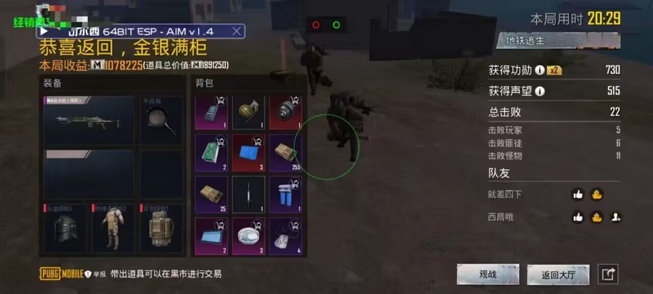 和平精英最新版辅助插件【AM内部】横空出世